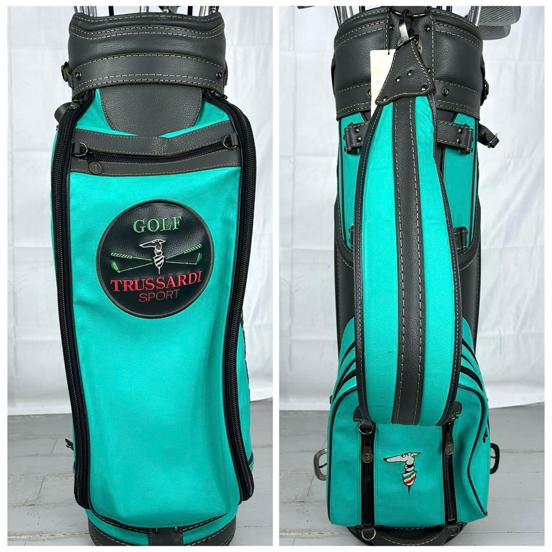 本格派 メンズゴルフクラブ 15本 フルセット フルセット トラサルディ バック