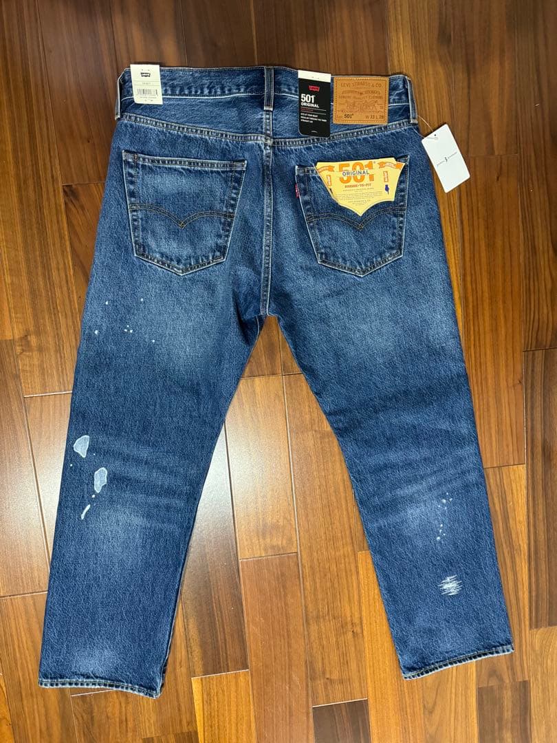 ジャーナルスタンダード別注　Levi's 501 w33 L28 ダメージ加工