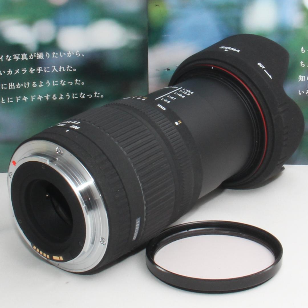 ✨１本で近遠対応の神レンズ✨❤️シグマ DC 18-200 mm キャノン用❤️