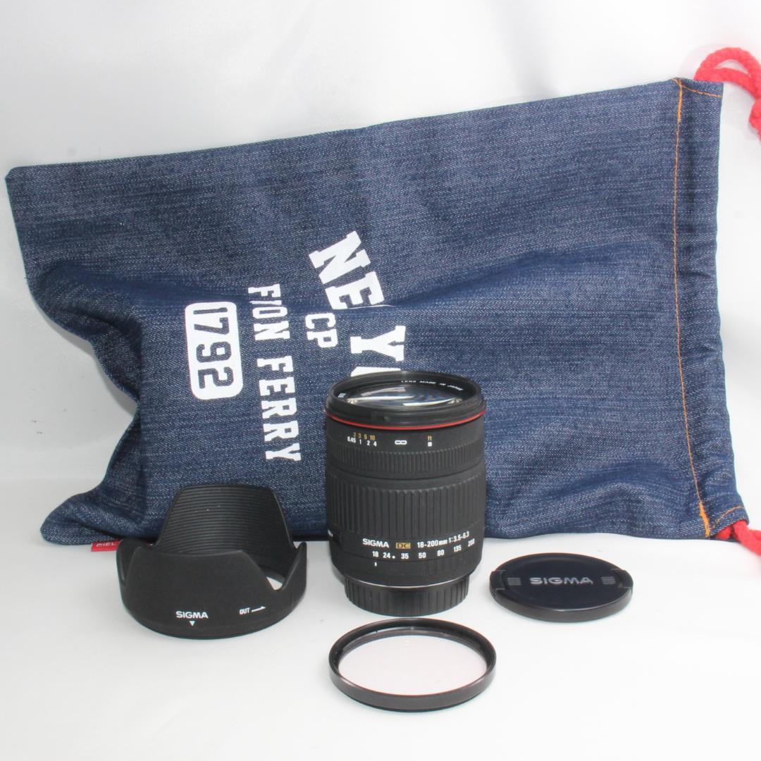 ✨１本で近遠対応の神レンズ✨❤️シグマ DC 18-200 mm キャノン用❤️