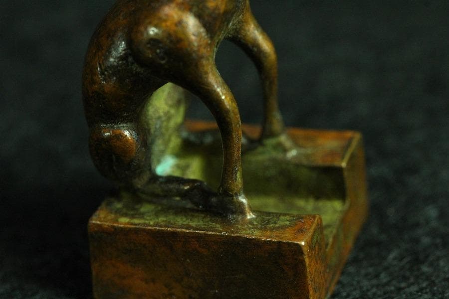 中国美術 親子 印 文房四宝(K-YC532)