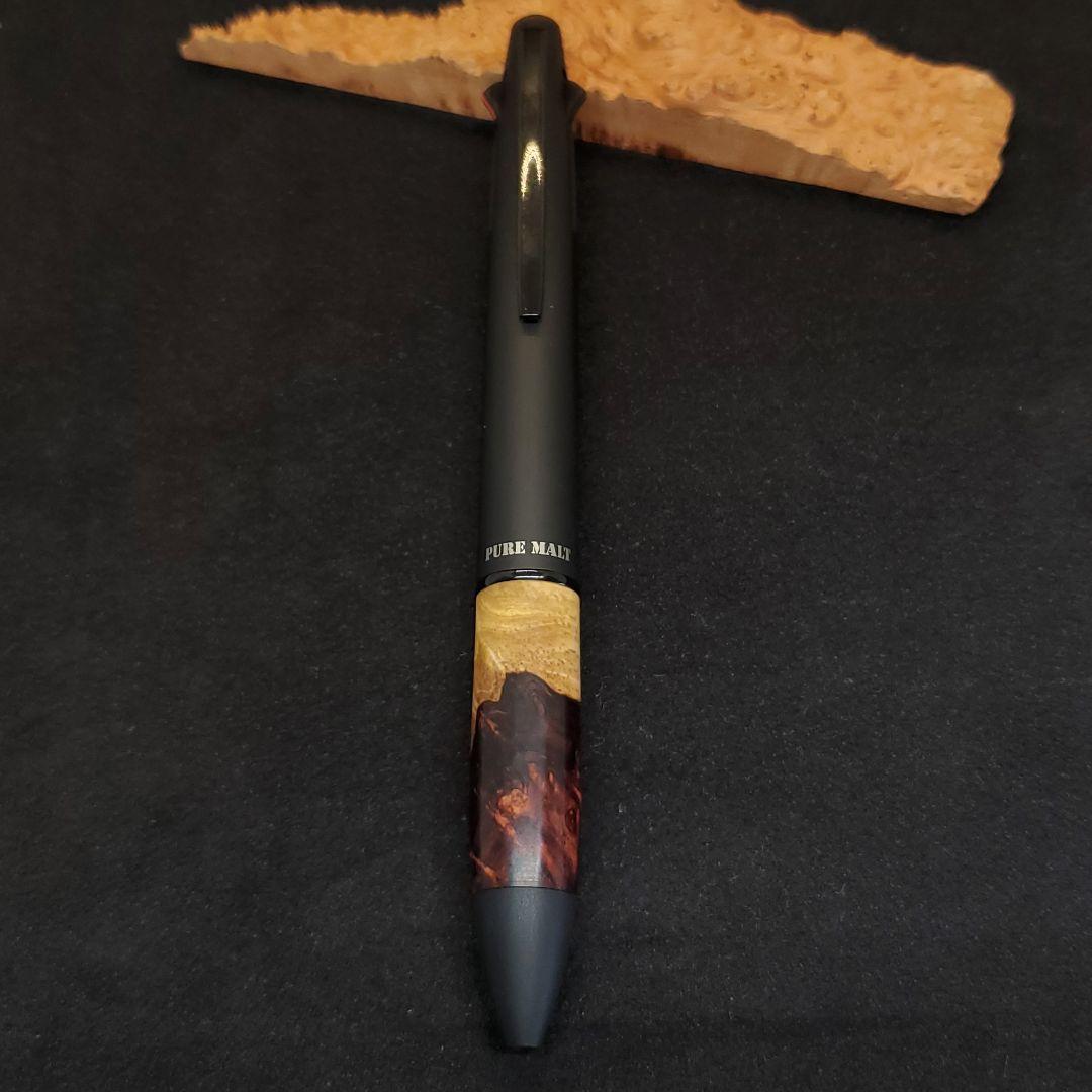 No.77ピュアモルトブラック4&1ホンジェラスローズウッド瘤カスタム