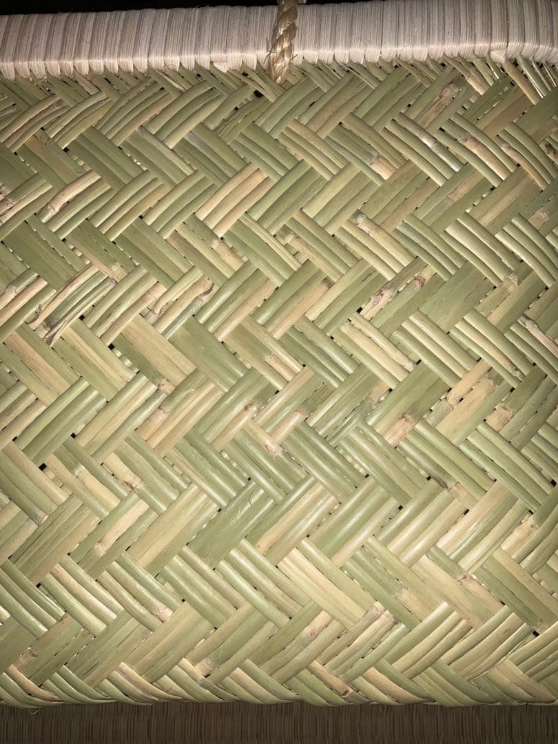 鳥越竹細工　市場かご　エコバッグ　ミニサイズ　一尺　新品　●特選● ラスト1個