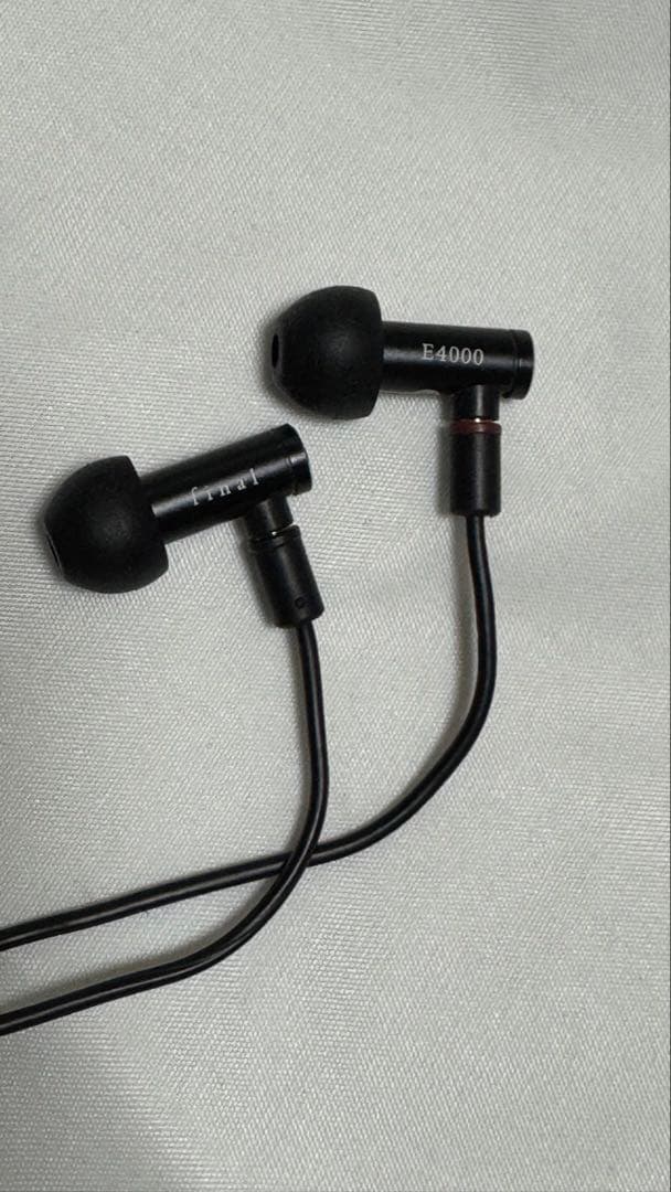 final E4000 有線カナル型イヤホン