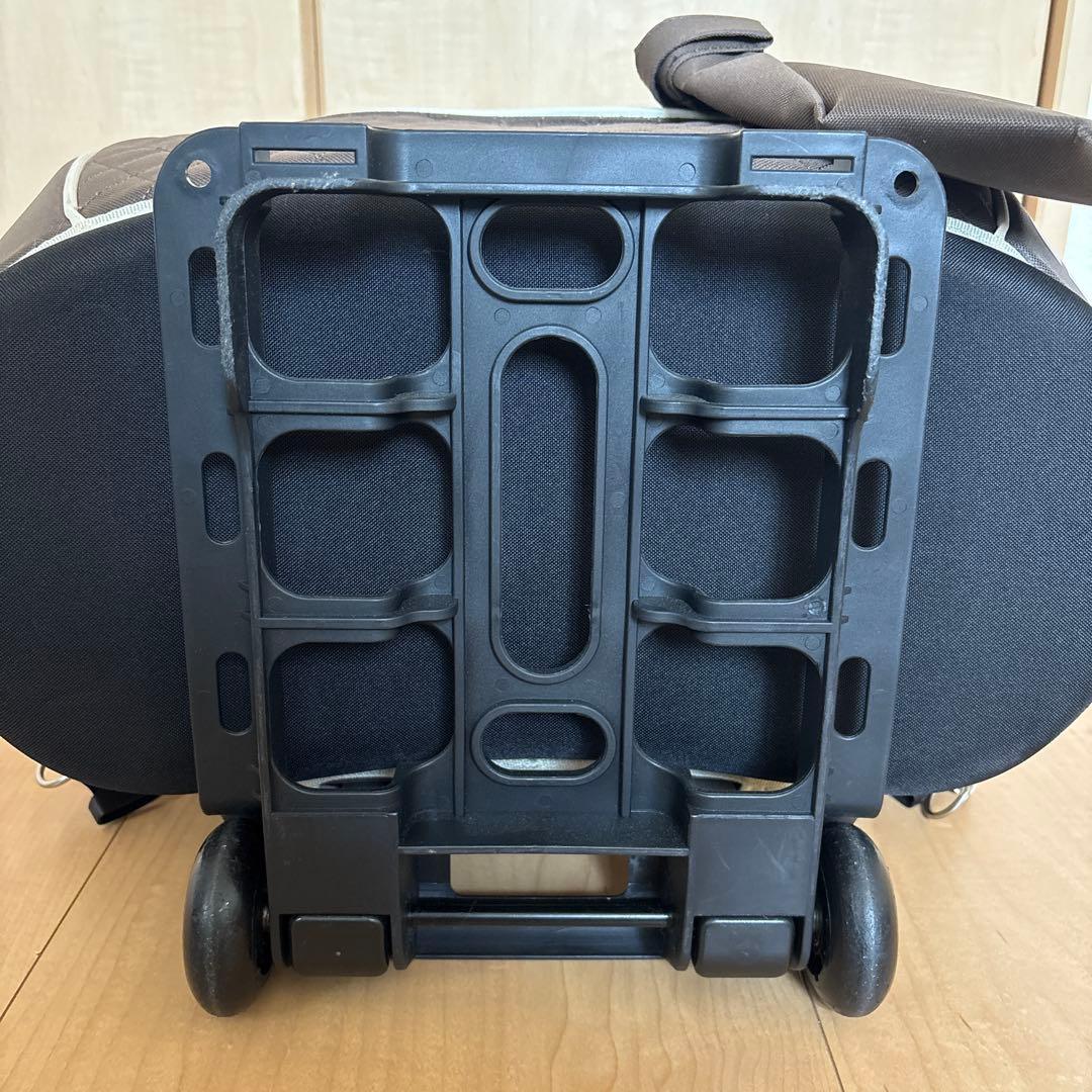 Daisuki リュック型キャリー LLトロリー付き (ブラウン）ペット　犬猫