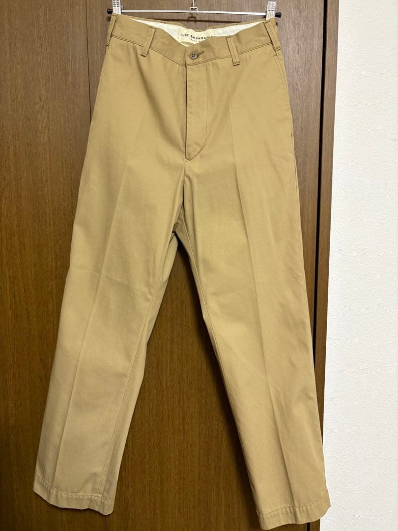 パンツ THE SHINZONE WASHED HIGHWAISTCHINO WOMEN