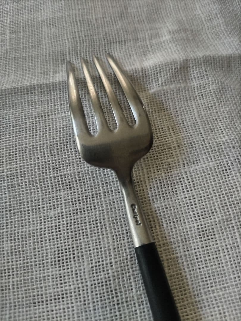 クチポール　Cutipol カトラリーセット　GOA　ブラックシルバー