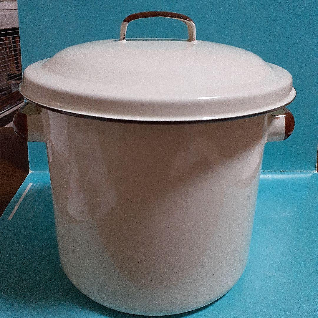 ホーロー保存容器 花柄 大容量