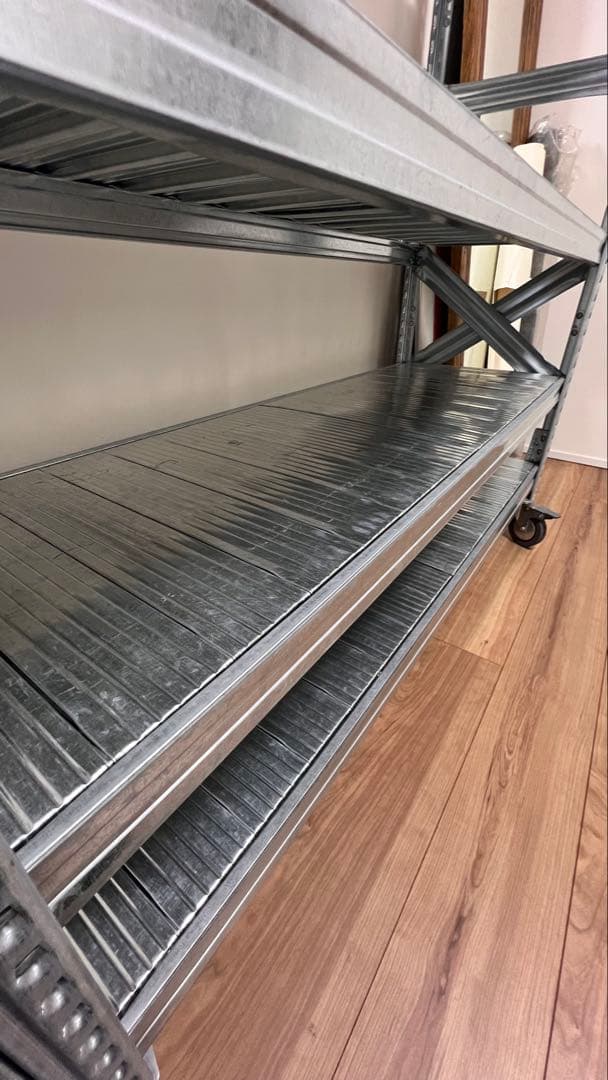 お引き取り限定　藤沢市　中古　LSISTEM メタルシステム　ラック