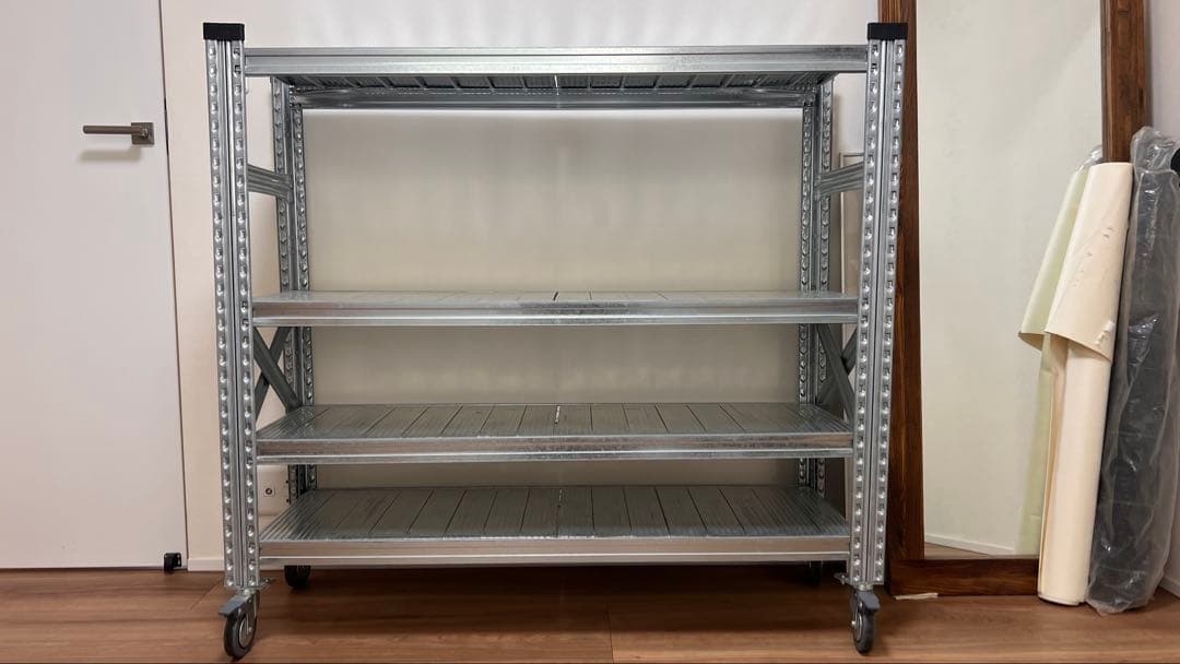 お引き取り限定　藤沢市　中古　LSISTEM メタルシステム　ラック