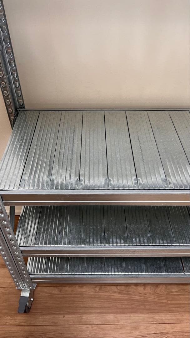 お引き取り限定　藤沢市　中古　LSISTEM メタルシステム　ラック