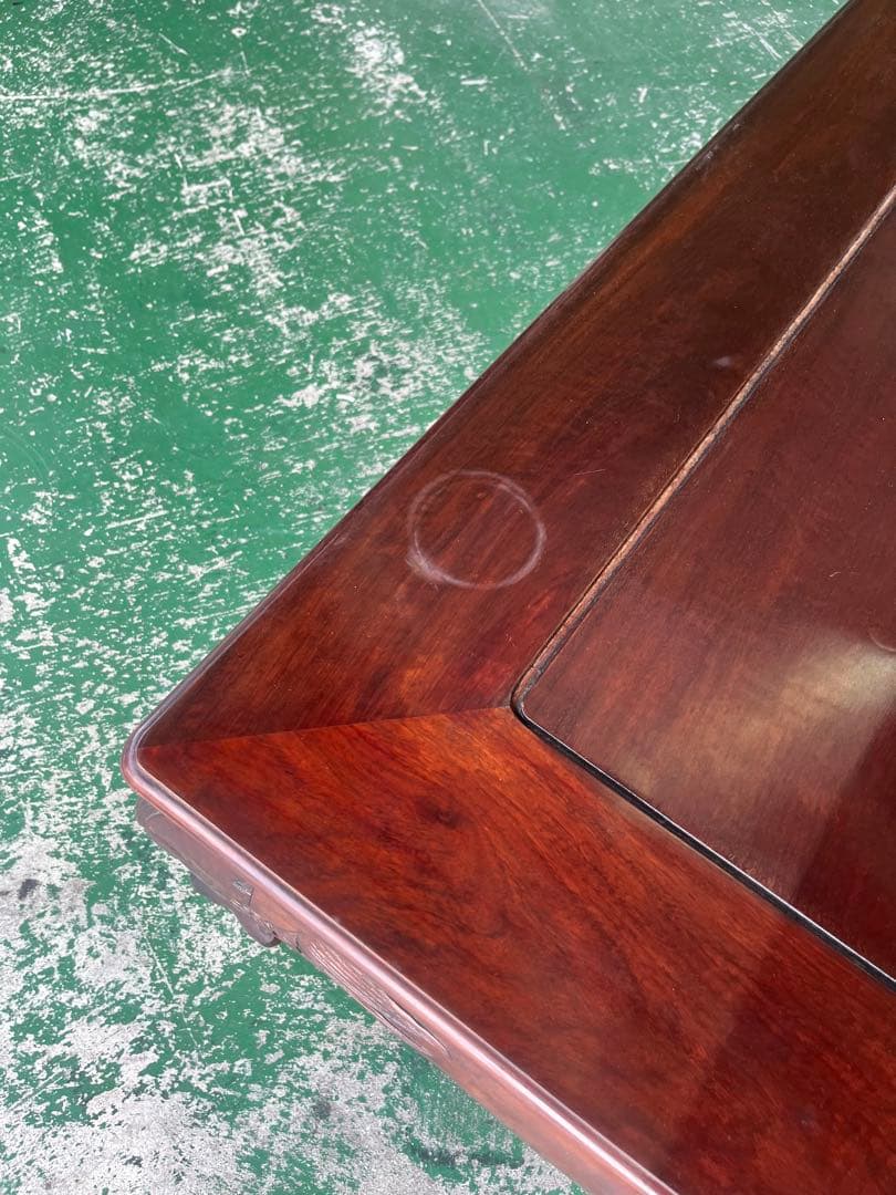 座卓 彫刻 木彫り 重圧 インテリア 和室 センターテーブル