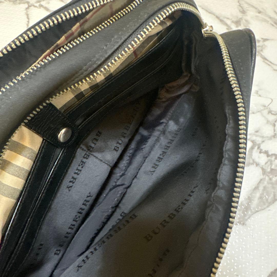 美品　バーバリー　Burberry セカンドバッグ　バッグ　メンズ　ビジネス