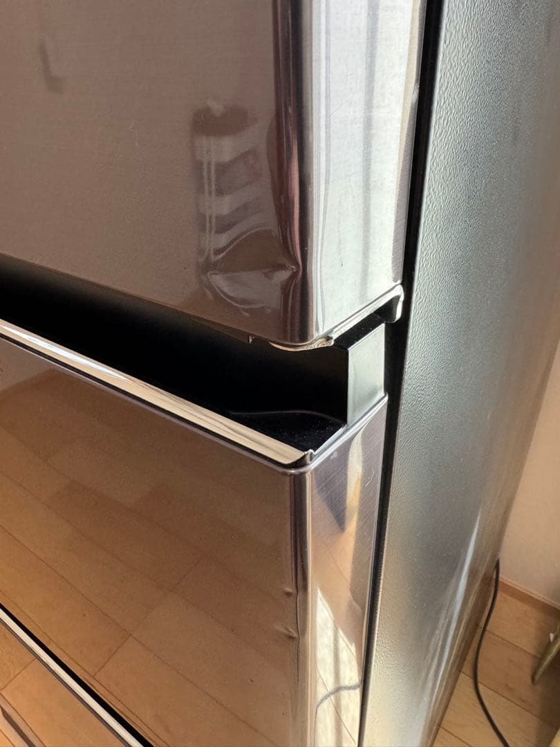 choco　HITACHI 日立 375L 冷蔵庫 R-V38KV(K)