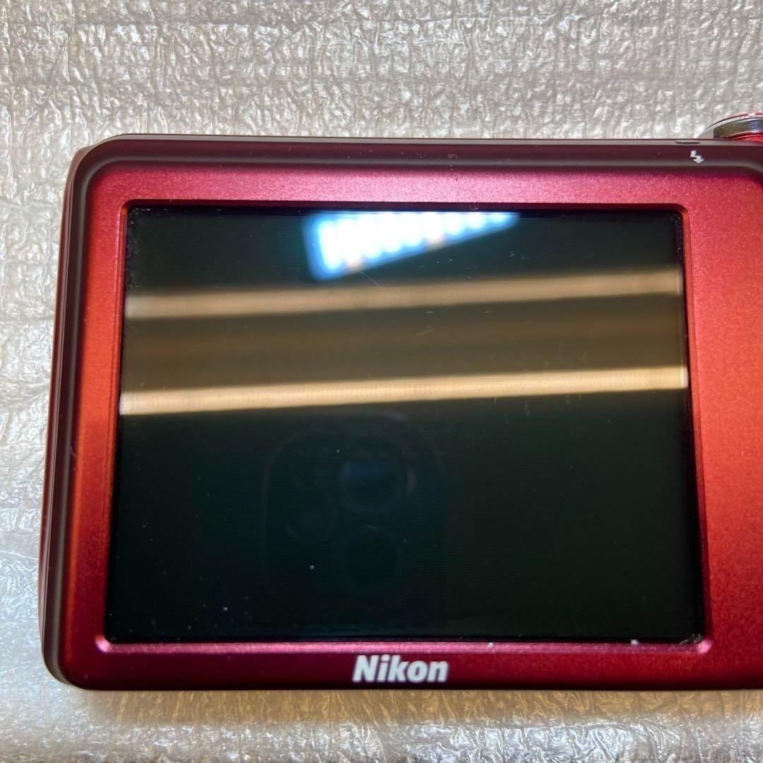 Nikon coolpix S3500 レッド デジカメ 2722