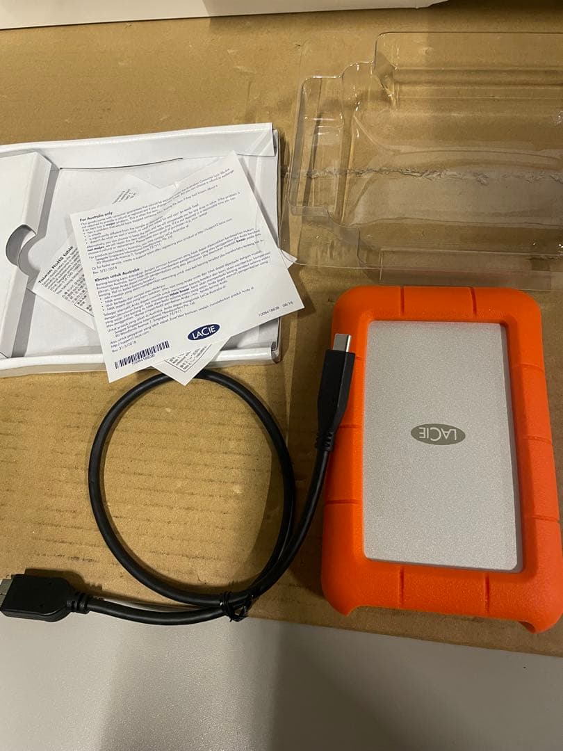 LaCie ポータブルHDD ハードディスク 4TB LAC9000633