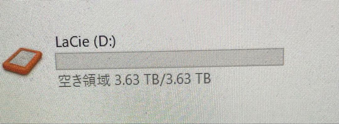 LaCie ポータブルHDD ハードディスク 4TB LAC9000633