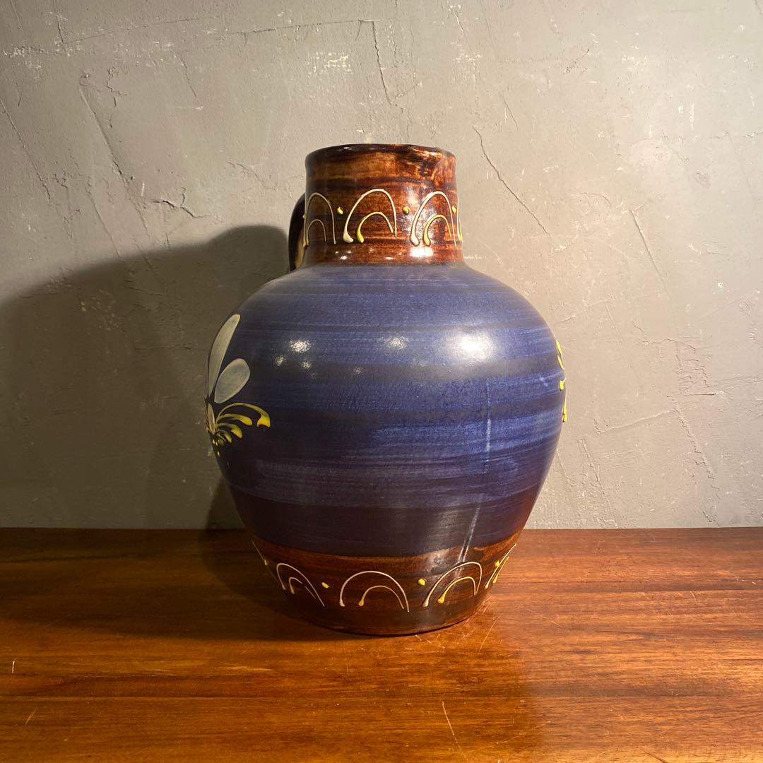 ヴィンテージ フラワーベース ヨーロッパ 水差し ファットラヴァ インテリア