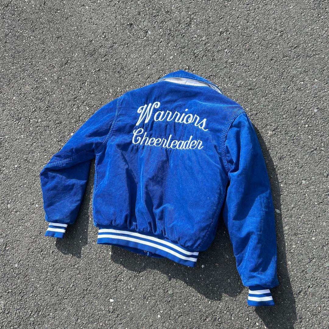 コーデュロイ 背面ロゴ 70s USA製 RENNOC スタジャン キルティング