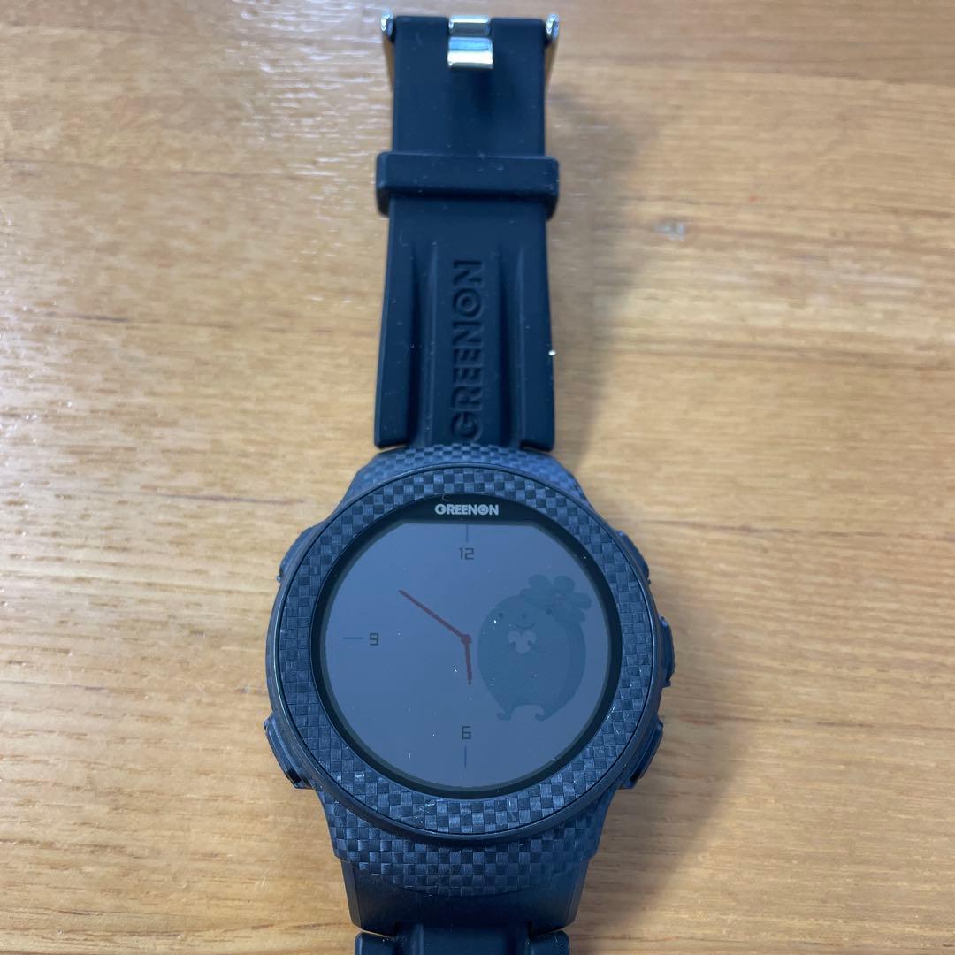 あーす　GREENON ゴルフウォッチ A1 II ブラック