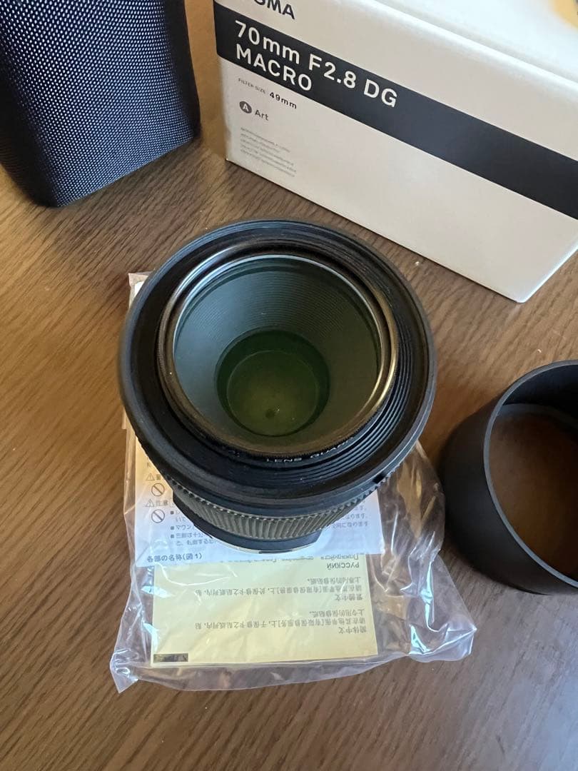 美品カミソリマクロ　EマウントSIGMA 70mm F2.8 DG MACRO