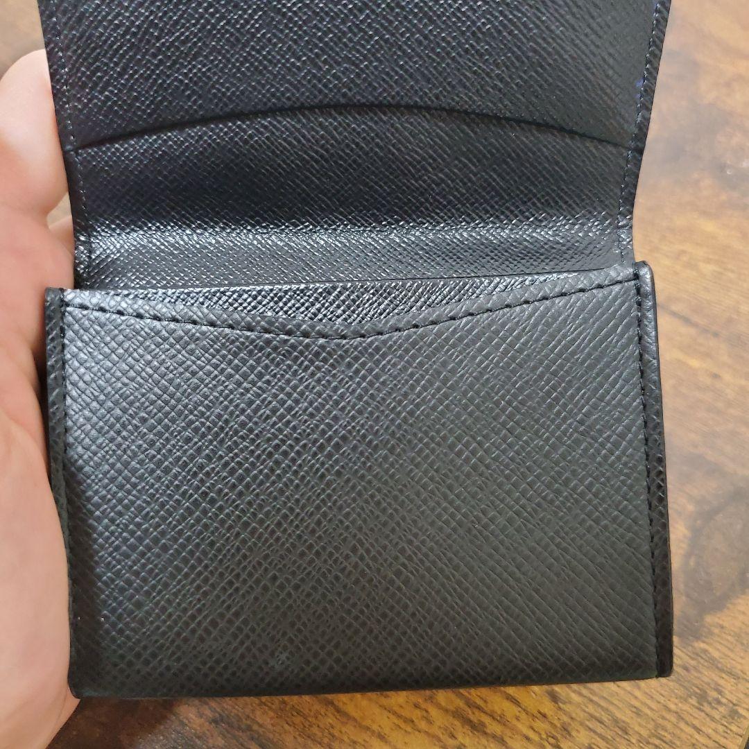 Louis Vuitton ルイヴィトン タイガ 黒 カードケース　名刺ケース