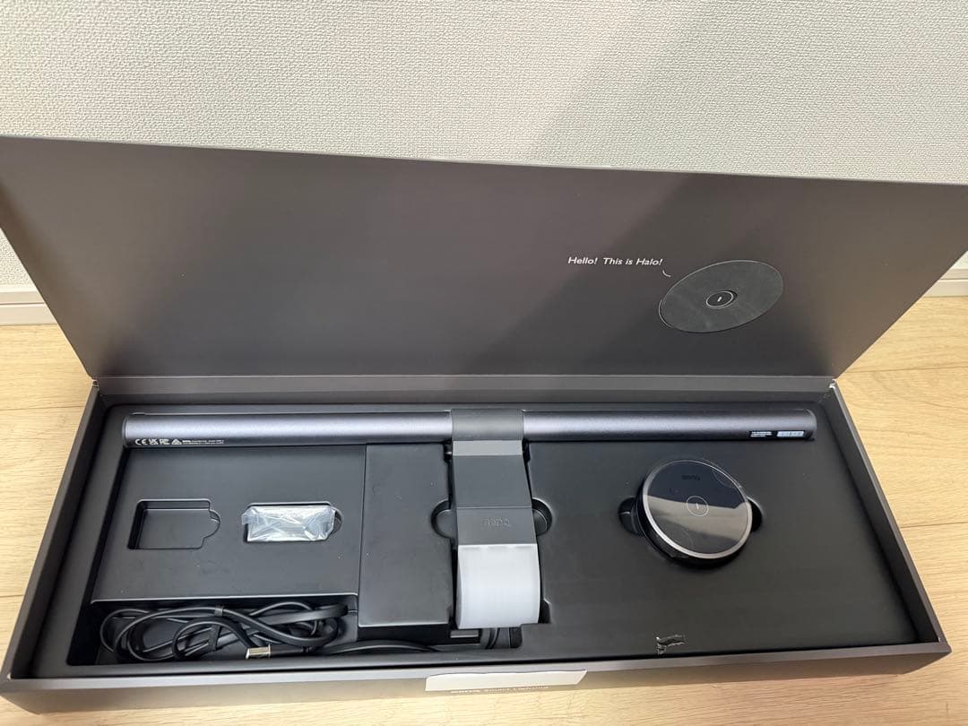 【美品】BenQ ScreenBar Halo LEDデスクライト