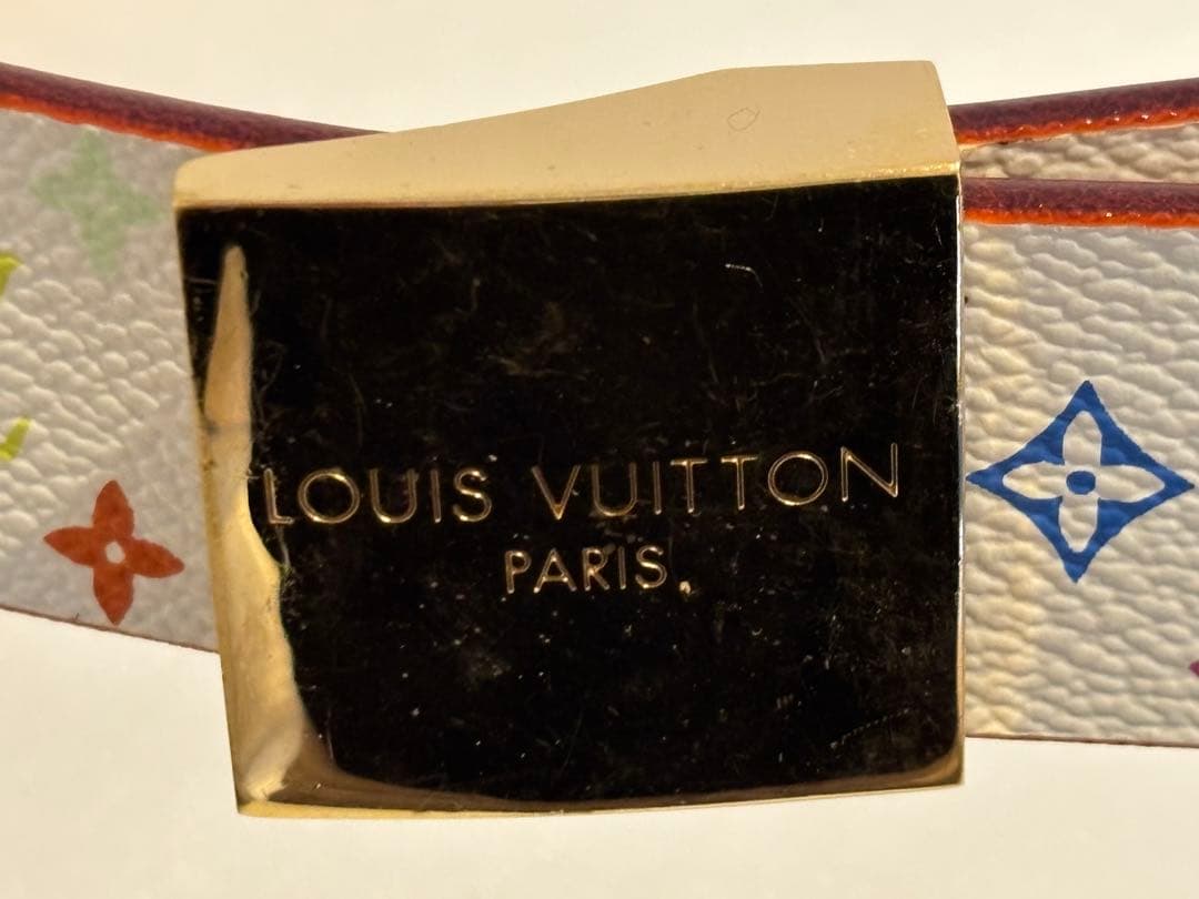 LOUIS VUITTON マルチカラー ベルト