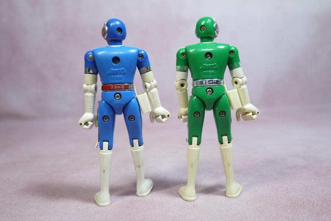 超合金　バイオマン　バイオブルー＋バイオグリーン