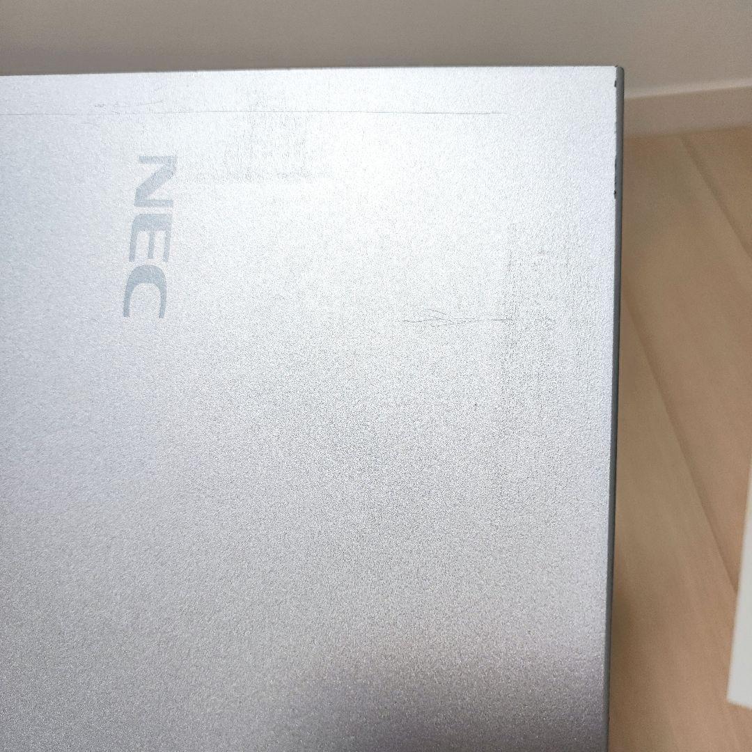 【良品】NEC オフィス ノートパソコン シルバー PC-VKT25GVG3