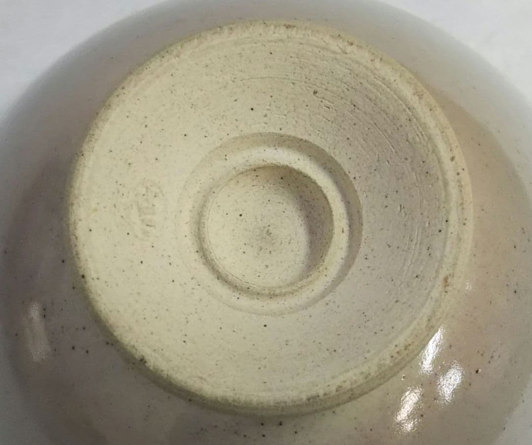 茶道具 茶碗 膳所焼 筋茶碗 淡海 ぜぜ 陽炎園 岩崎新定 新品