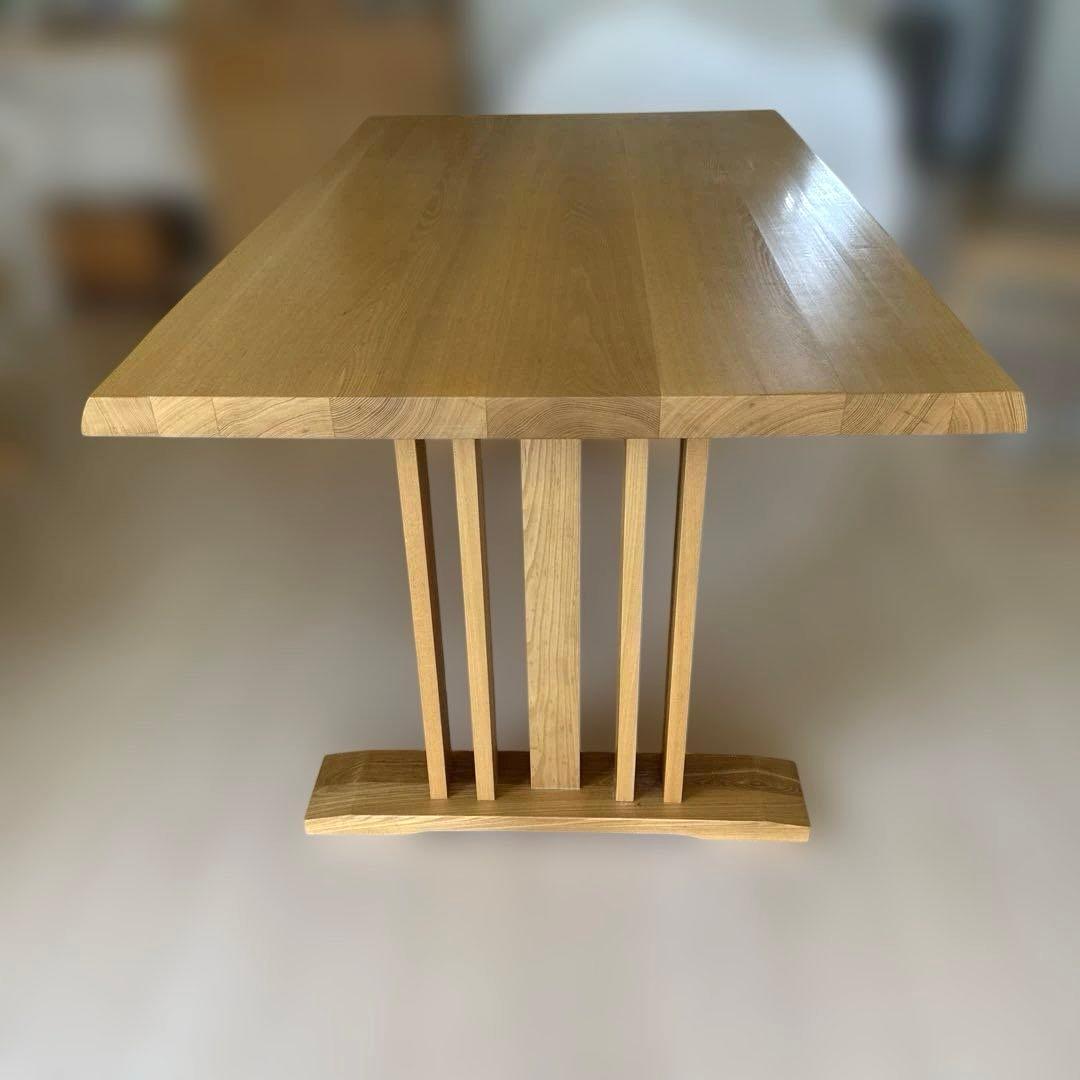 天然二レ無垢材　ダイニングテーブル