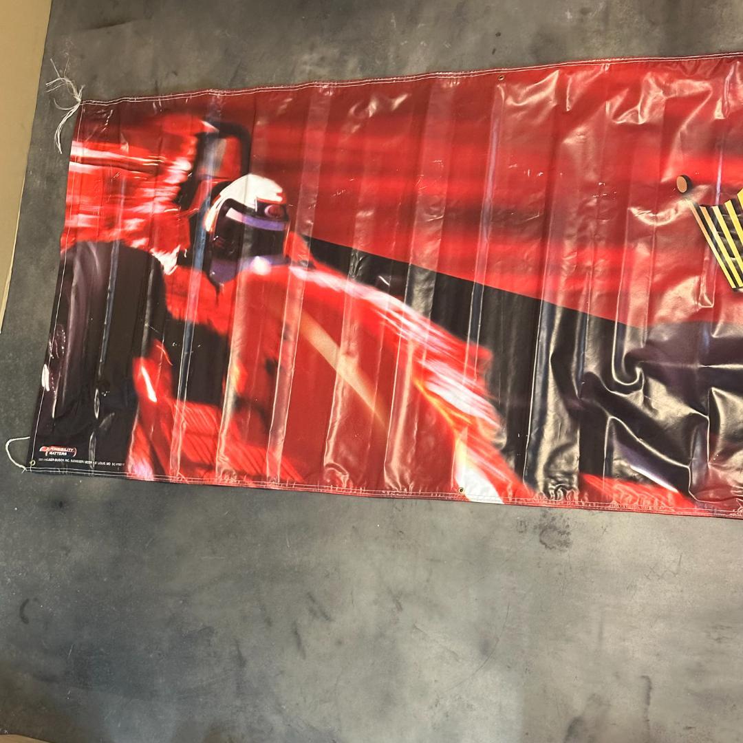 【超巨大 約9.7m】NASCAR BudweiserRacing バナー非売品