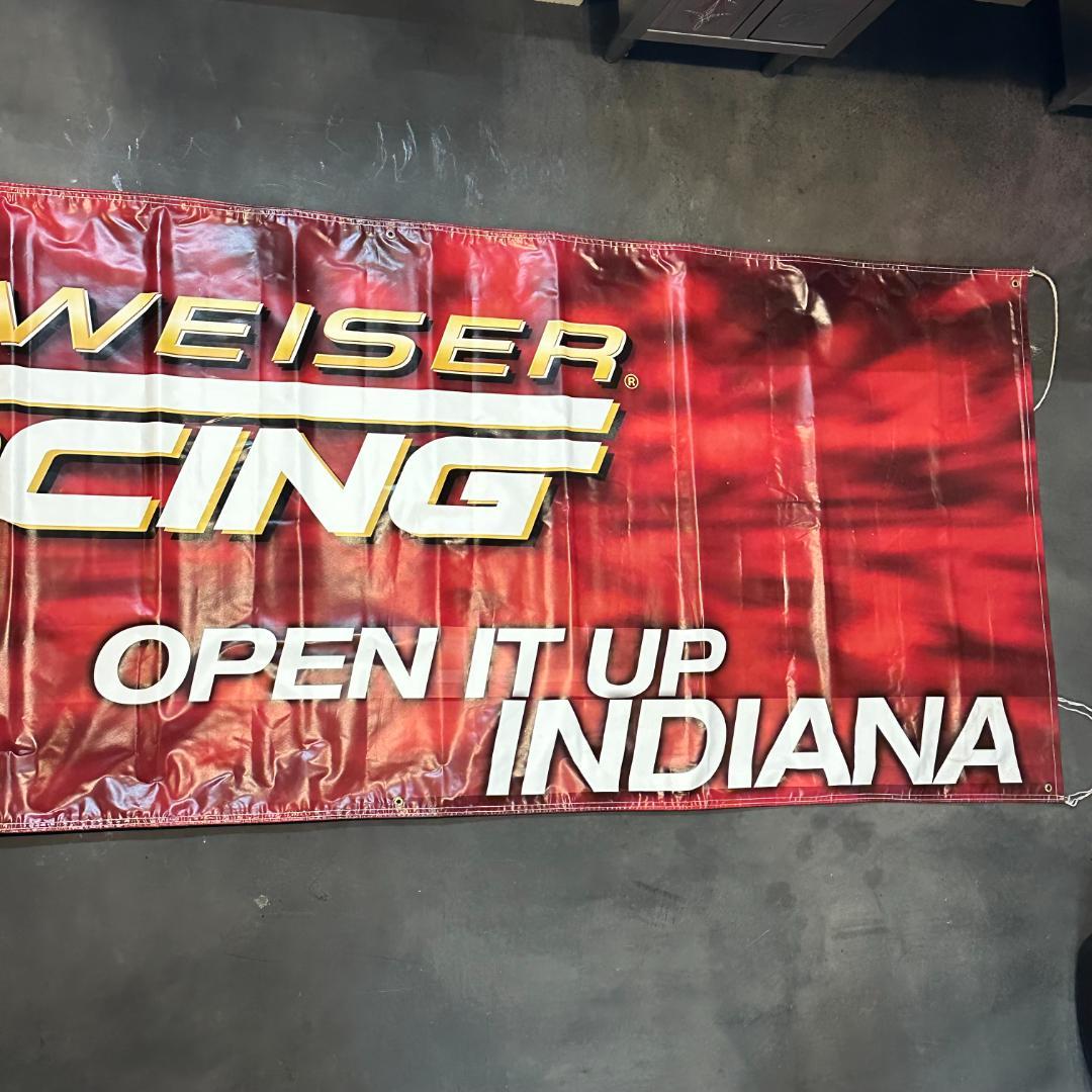 【超巨大 約9.7m】NASCAR BudweiserRacing バナー非売品