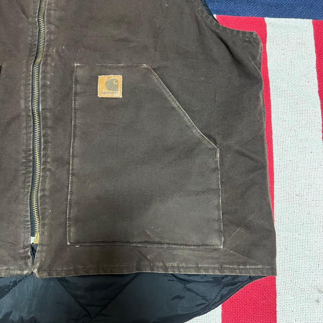 90s カーハートCarhartt ダッグベスト メキシコ製 ヴィンテージ