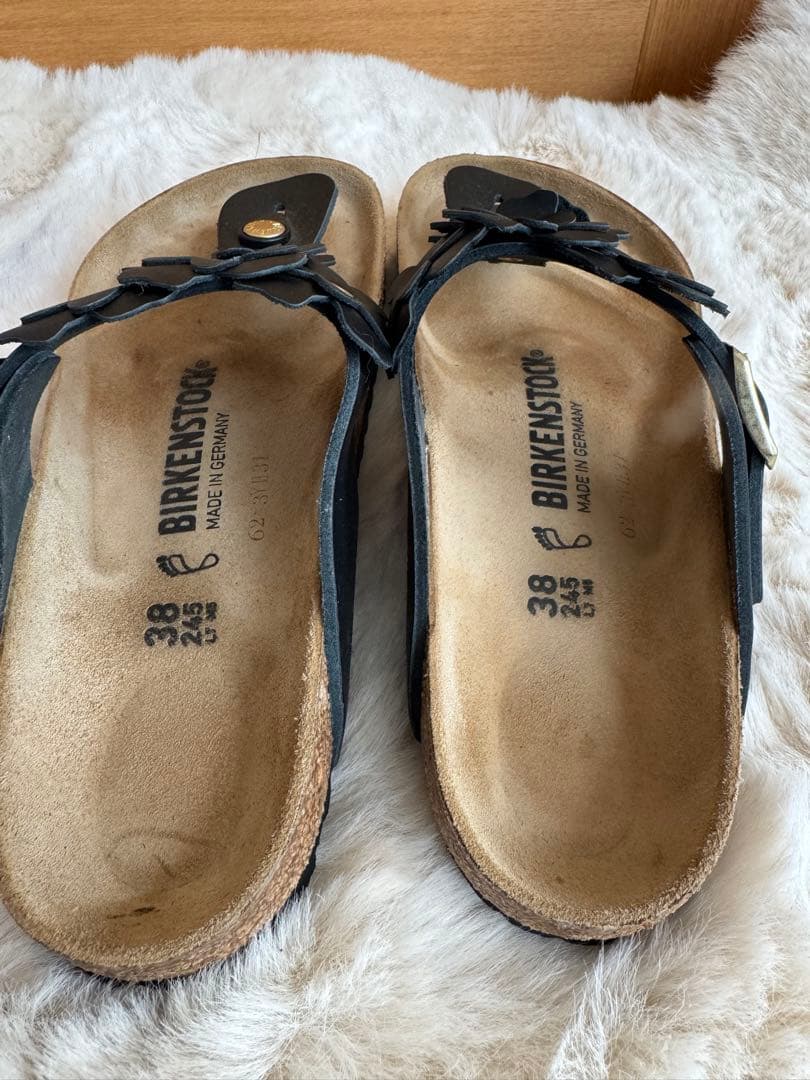 BIRKENSTOCK UNITED ARROWS ギゼフラワー サンダル38