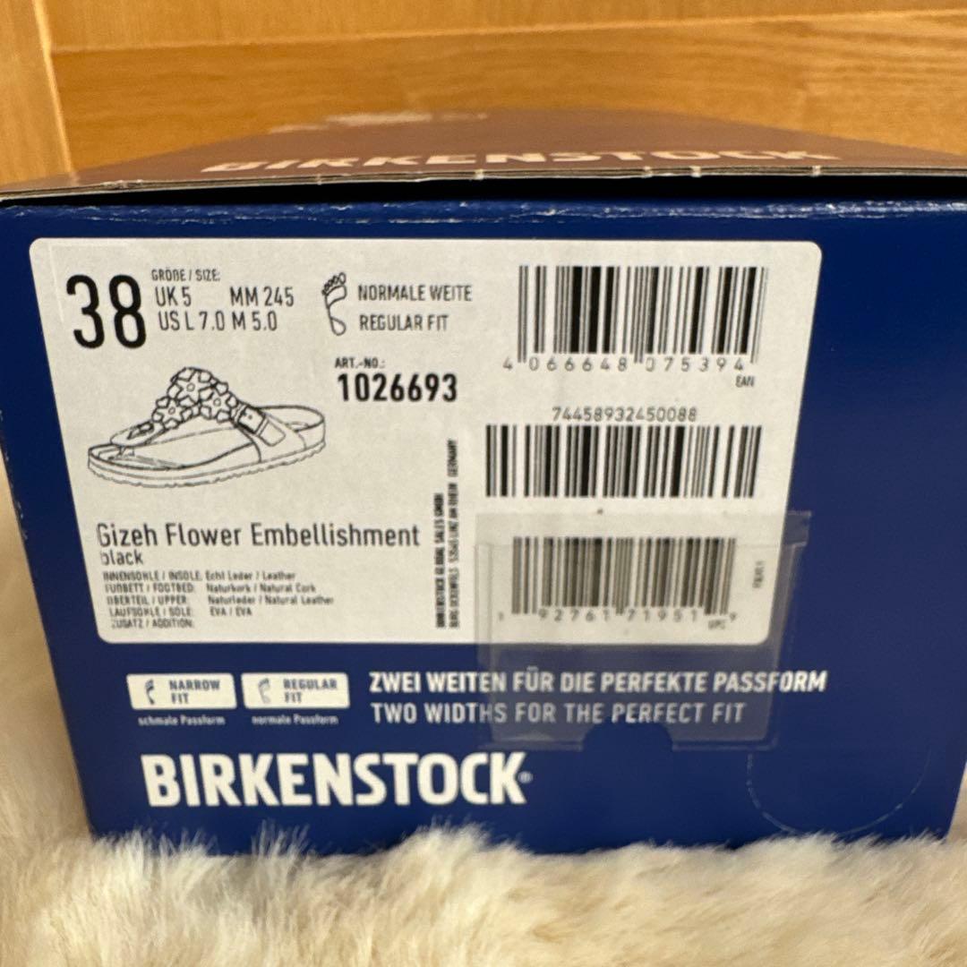 BIRKENSTOCK UNITED ARROWS ギゼフラワー サンダル38