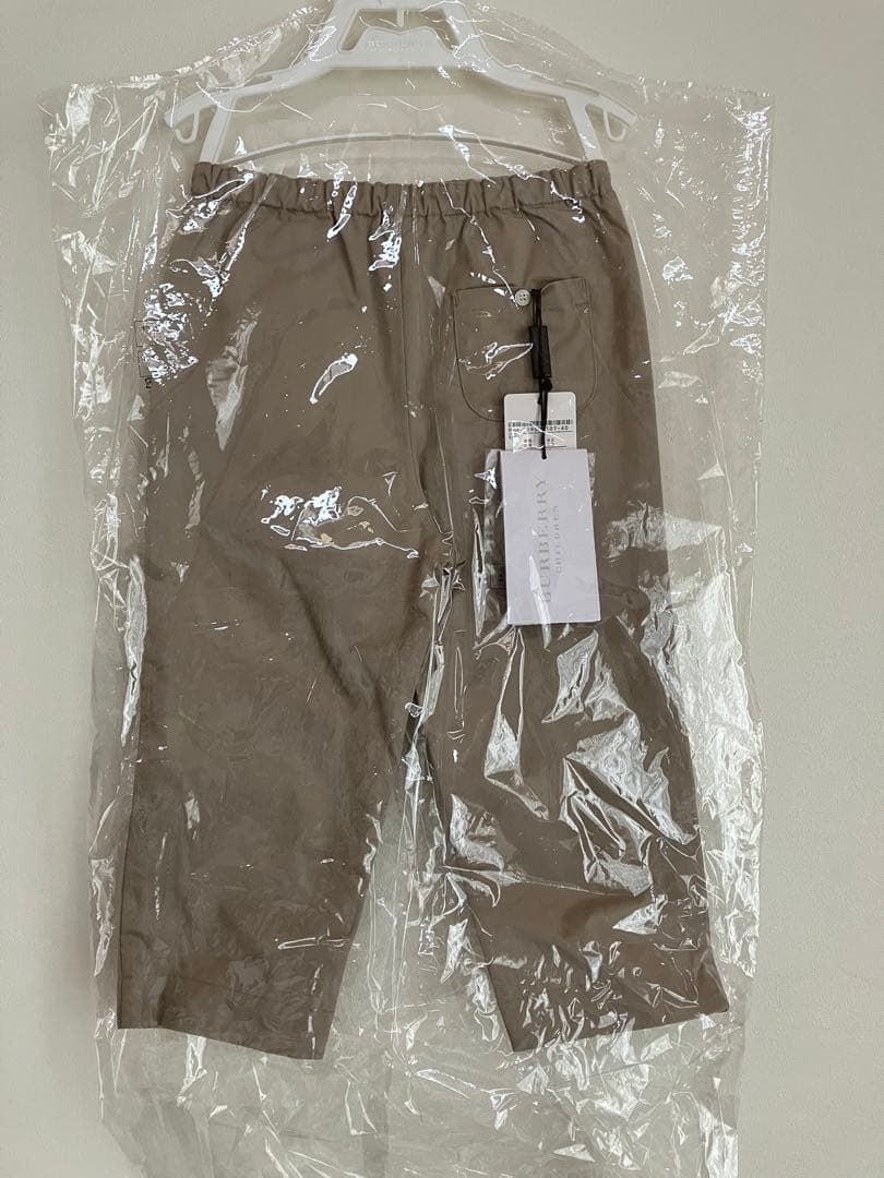 新品未使用　BURBERRY リバーシブルパンツ　24M