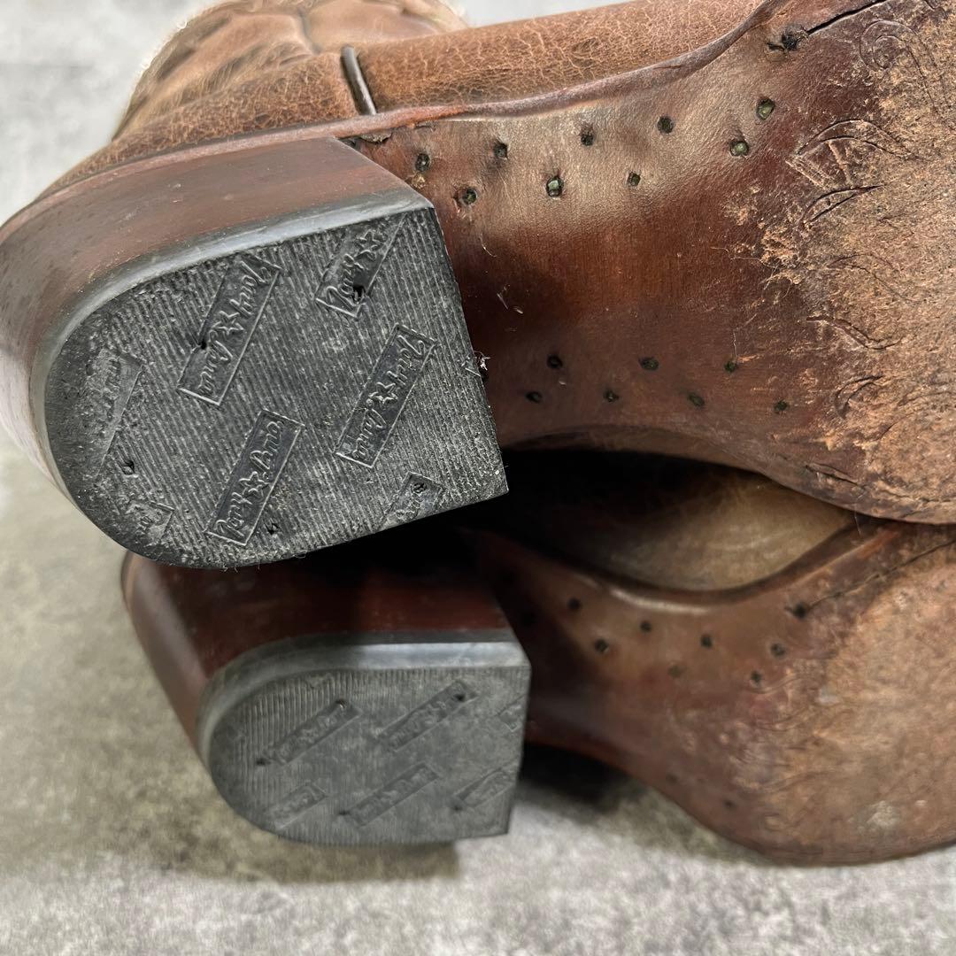 Tony Lama トニーラマ　ウエスタンブーツ　8B　本革 24.5cm相当