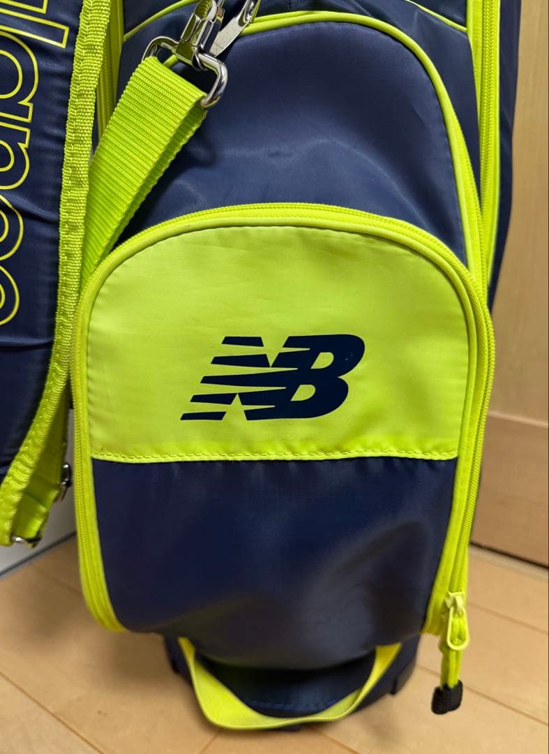 美品★ニューバランス★キャディバッグ★ゴルフ★newbalance★ゴルフバッグ
