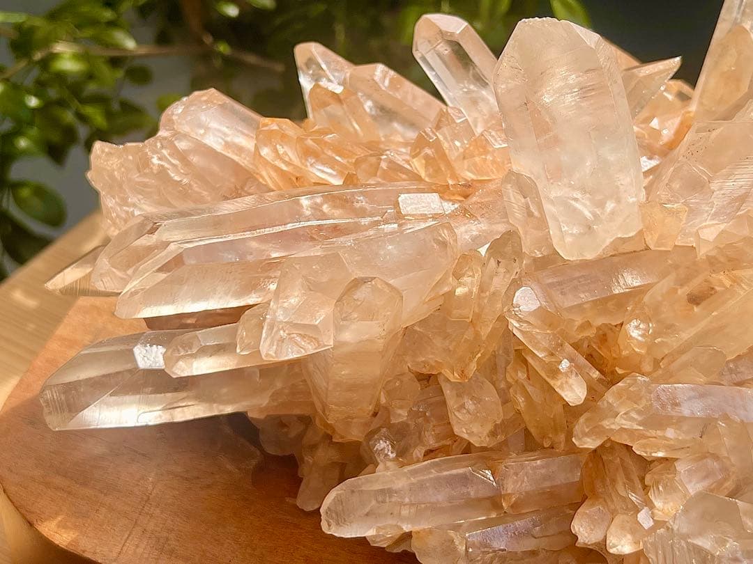 レア　超BIG 天然ピンク　マニカラン産　クラスター【3 ㌕】　置物　風水