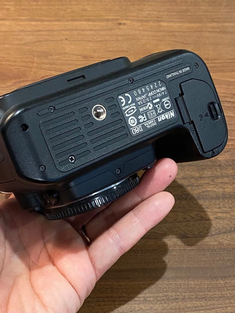 Nikon D80 CCDデジタル一眼レフ 動作品　比較的綺麗　370枚