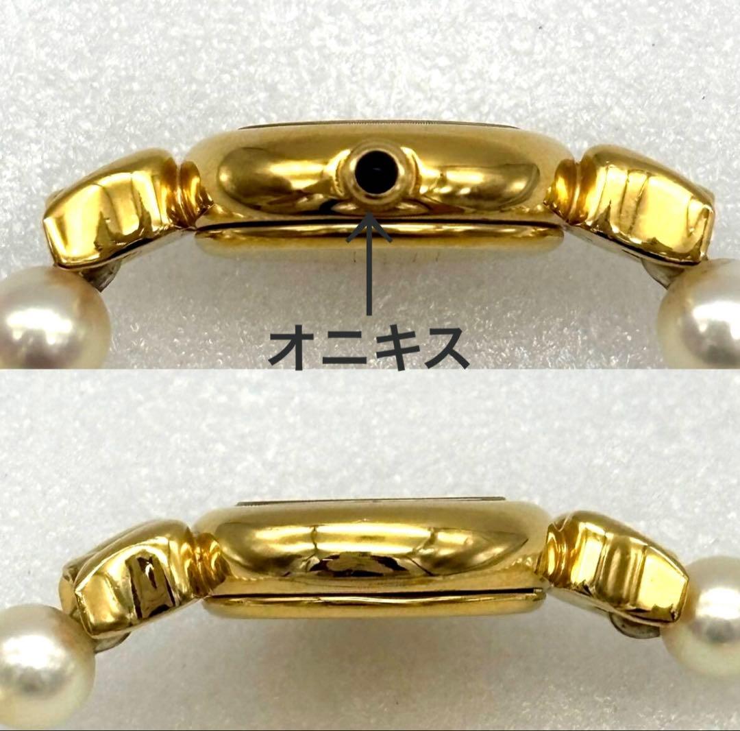 日本が世界に誇る真珠の名門「ミキモト」のパールブレスレット腕時計 卒業式入学式に