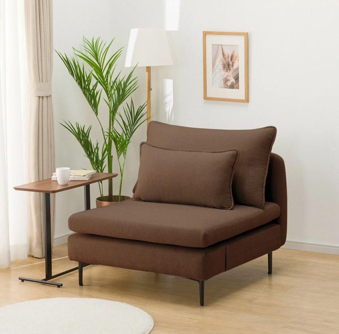 ニトリ ソファ MS01 1人掛け 肘なし