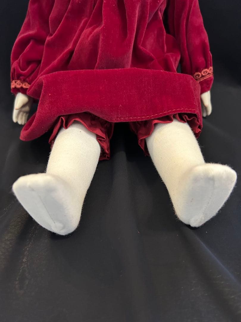 SANKYO ビスクドール オルゴール DOLL MADE IN JAPAN