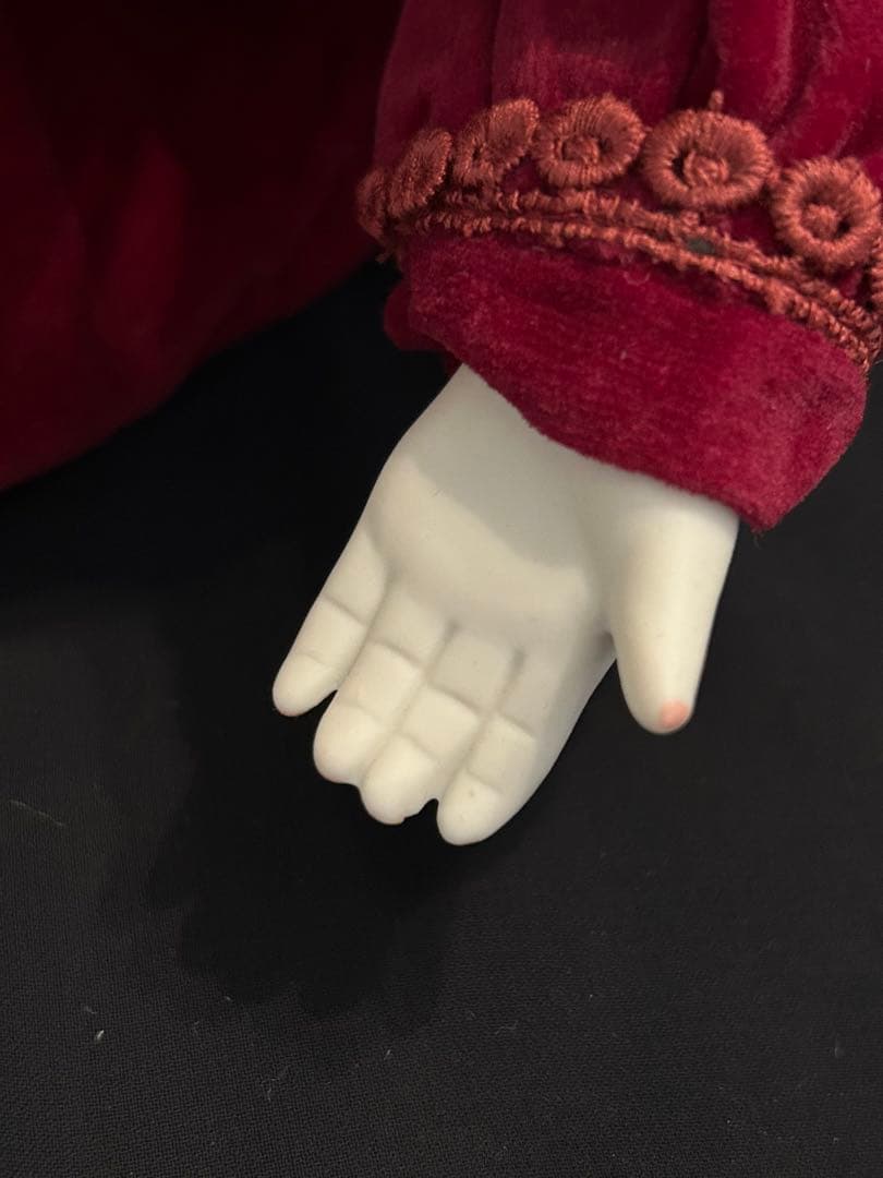 SANKYO ビスクドール オルゴール DOLL MADE IN JAPAN