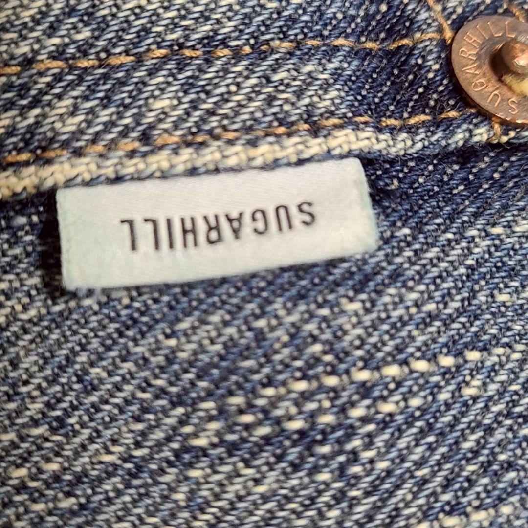 シュガーヒル SUGARHILL フェイデッドペインターダブルニートラウザーズ