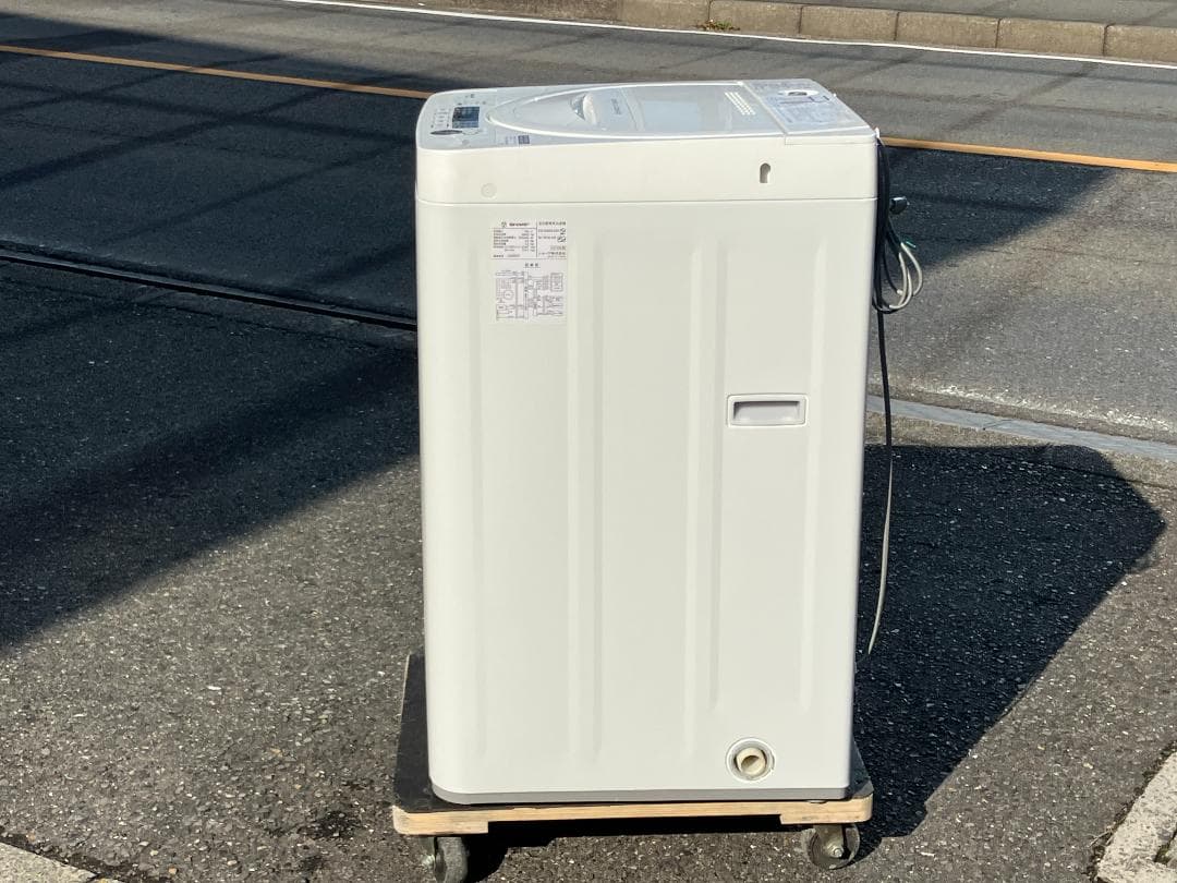 愛知岐阜/送料込★シャープ 4.5kg洗濯機 ES-G4E6-KW 2018年製