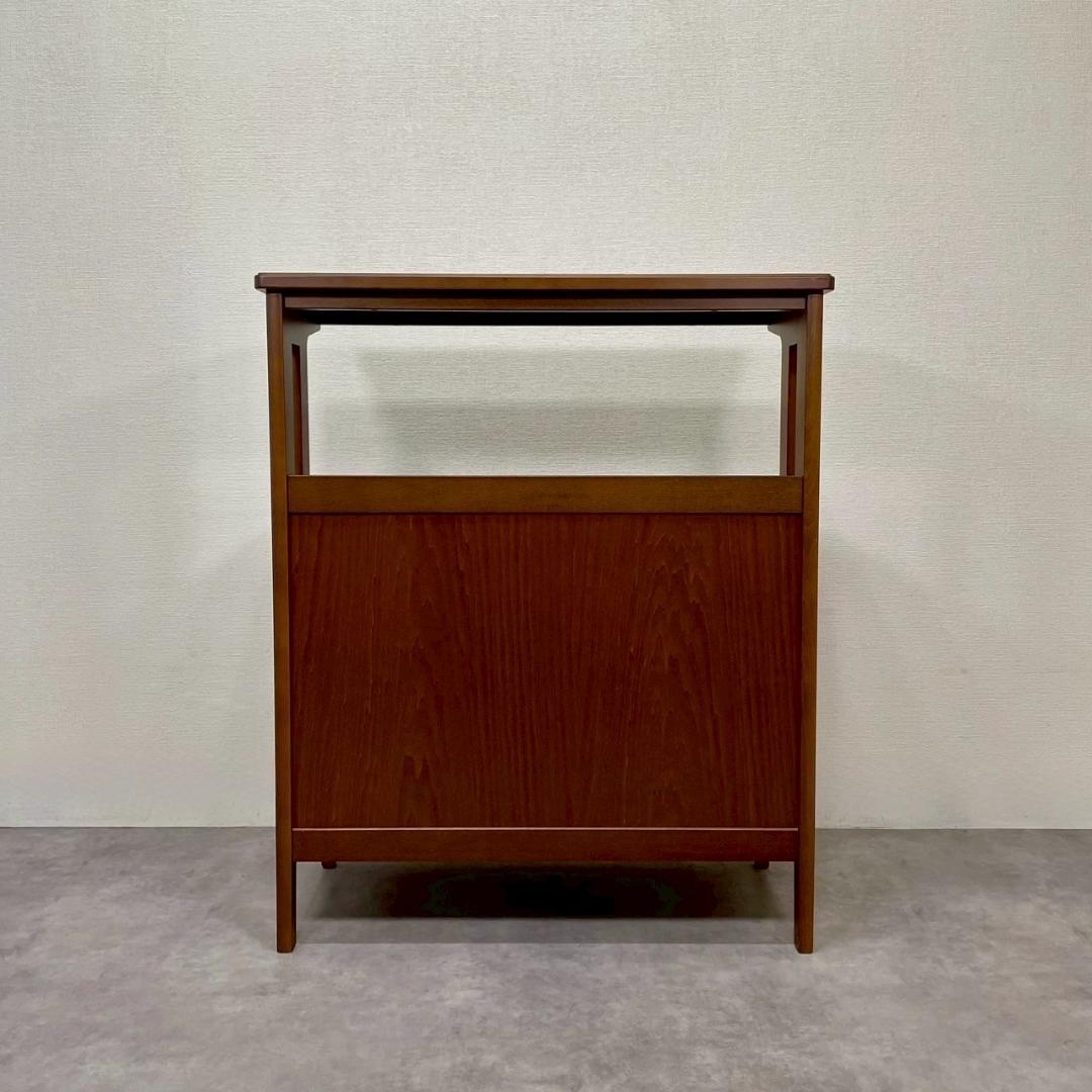 karimoku カリモク家具 キャビネット 棚付き 電話台 チェスト 北欧