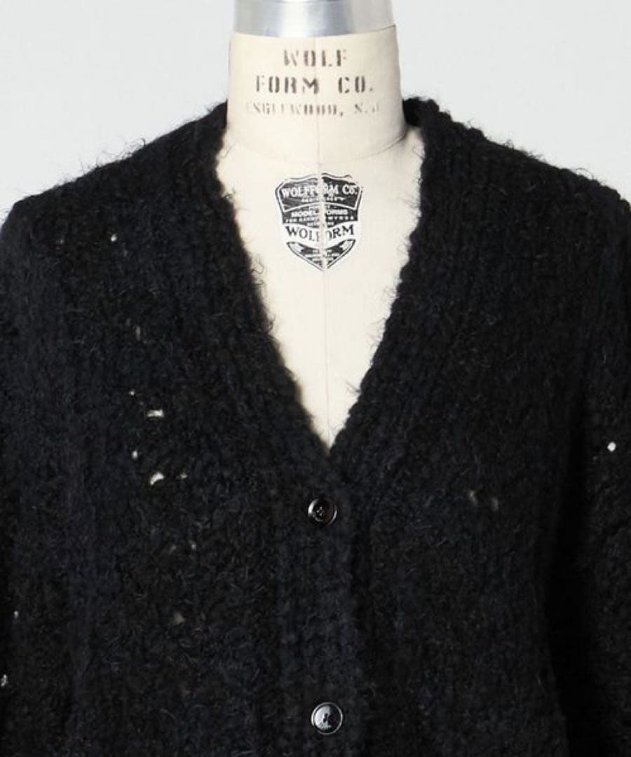 定価7万程　Drawer Fall1 5Gシャギーフリンジカーディガン